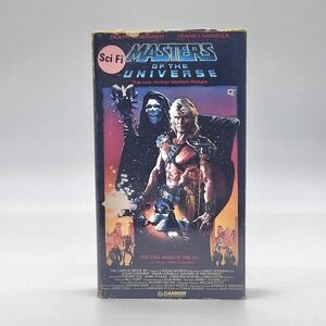 Vintage 1987 Masters Of The Universe VHS Tape Staring Dolph Lundgren